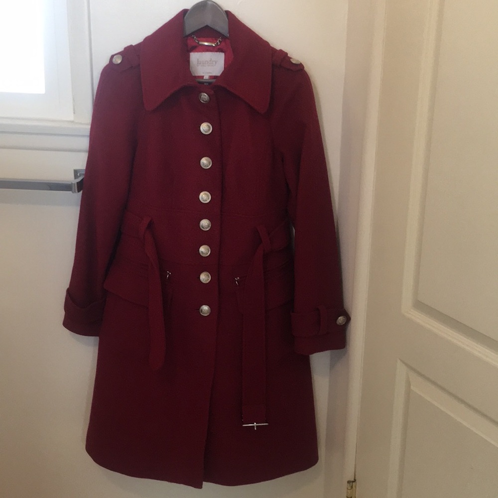 Military red coat